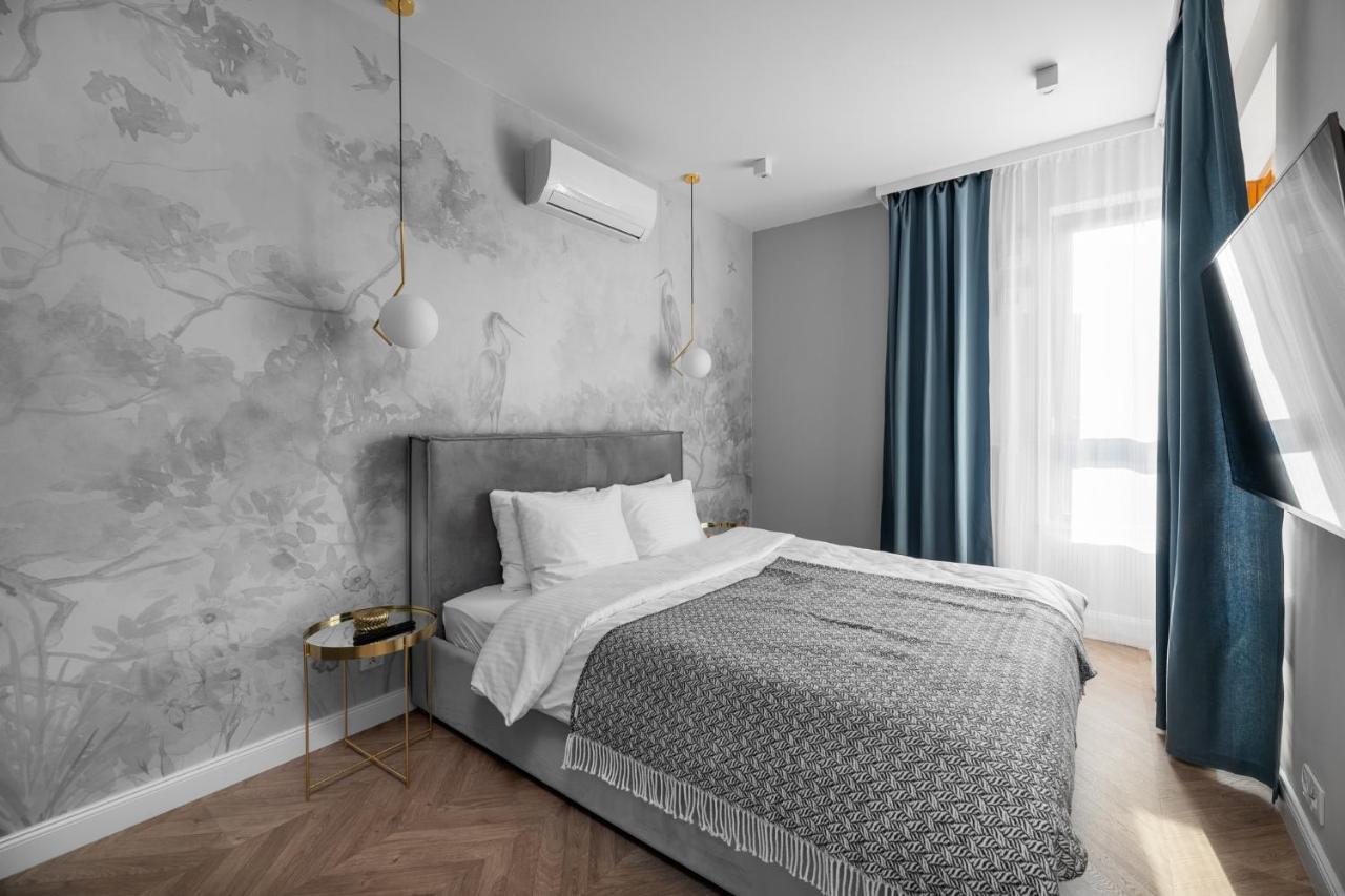 Nexthome Boutique Apartments - Klimatyzacja - Air Conditioning - New Warszawa Exteriör bild